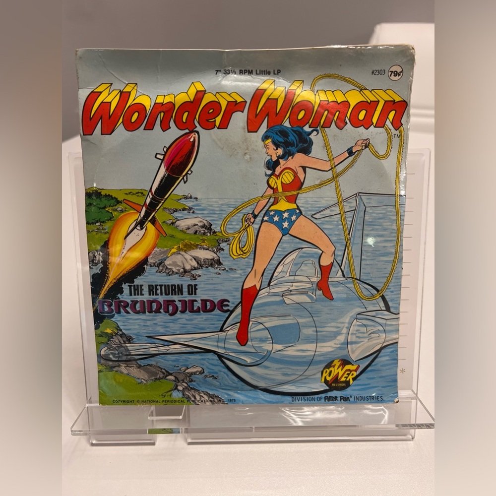 NWT SEALED WUNDER WOMEN THE RETURN OF BRUNHILDE  7”33⅓ RPM LITTLE LP #2303 VINYL